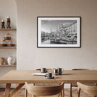 Rome Landscape B&W No 2 Poster