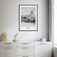 Rome Portrait B&W No 1 Poster