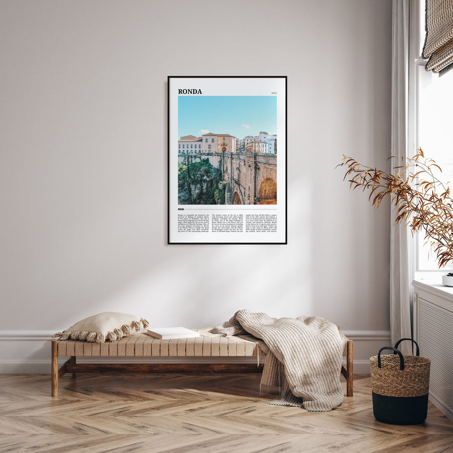 Ronda Travel Color Poster