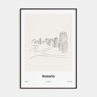 Rosario Drawn Poster