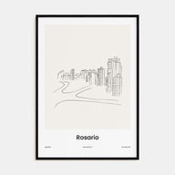 Rosario Drawn Poster
