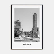 Rosario Portrait B&W No 1 Poster