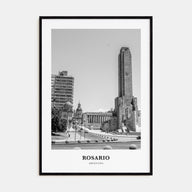 Rosario Portrait B&W No 1 Poster