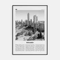Rosario Travel B&W No 1 Poster