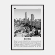 Rosario Travel B&W No 1 Poster