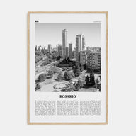 Rosario Travel B&W No 1 Poster