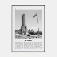 Rosario Travel B&W No 2 Poster