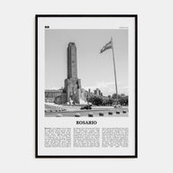 Rosario Travel B&W No 2 Poster