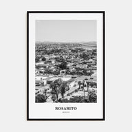 Rosarito Portrait B&W Poster