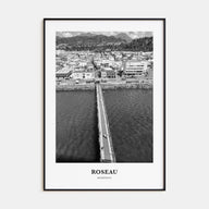Roseau Portrait B&W Poster