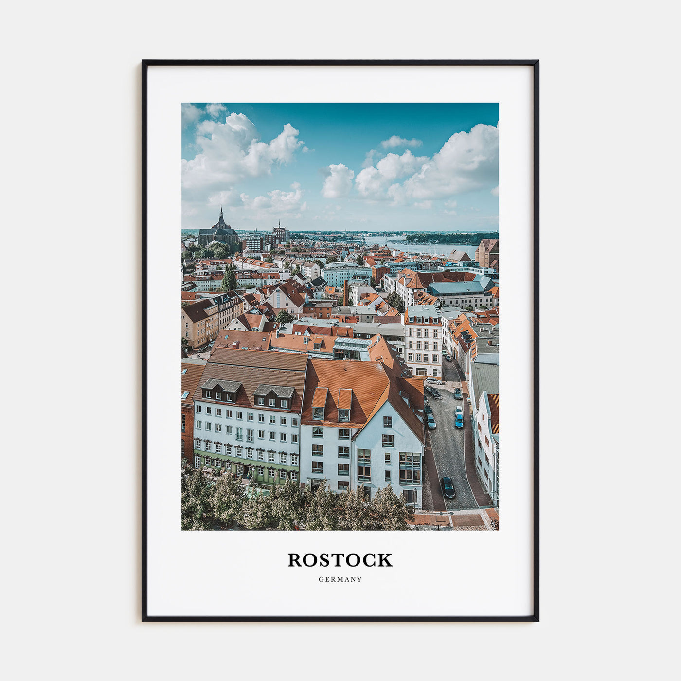 Rostock Portrait Color Poster