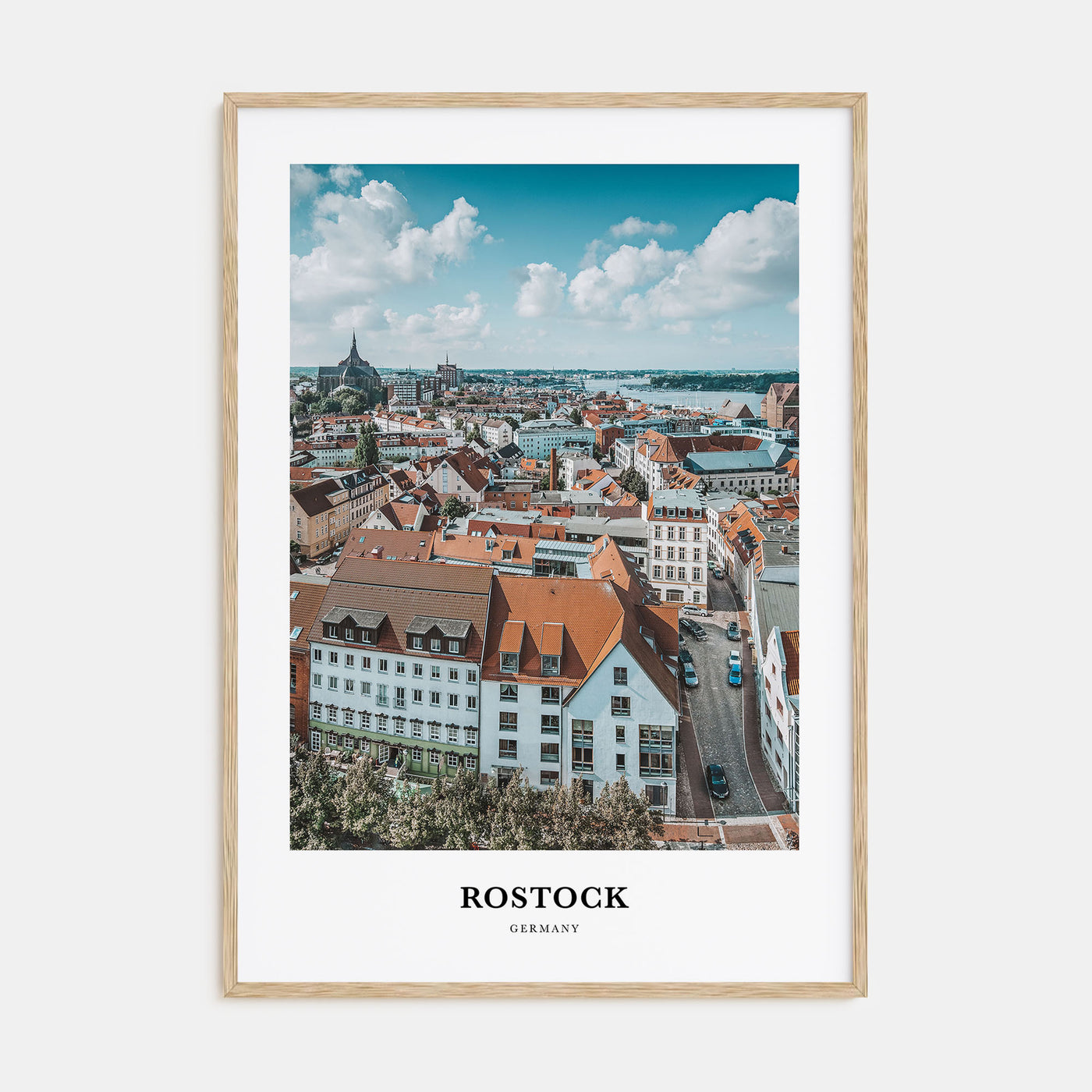 Rostock Portrait Color Poster