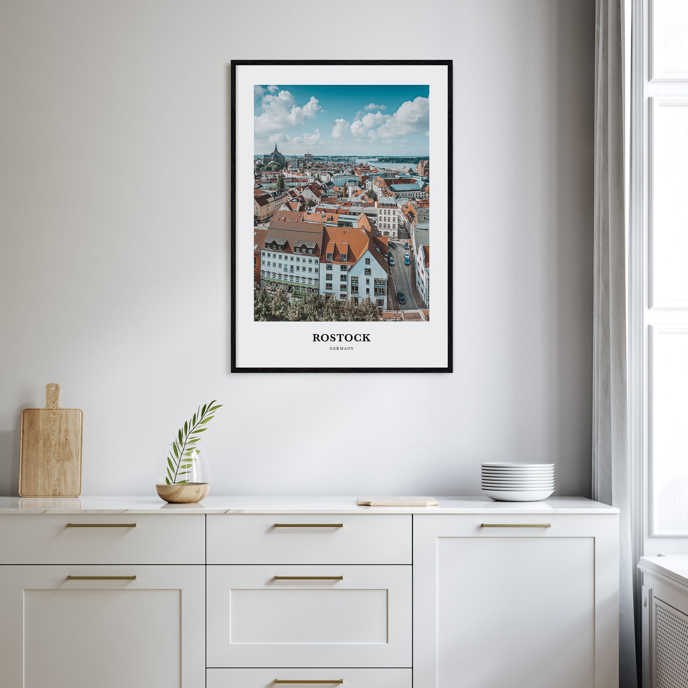 Rostock Portrait Color Poster