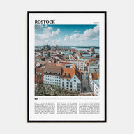 Rostock Travel Color Poster