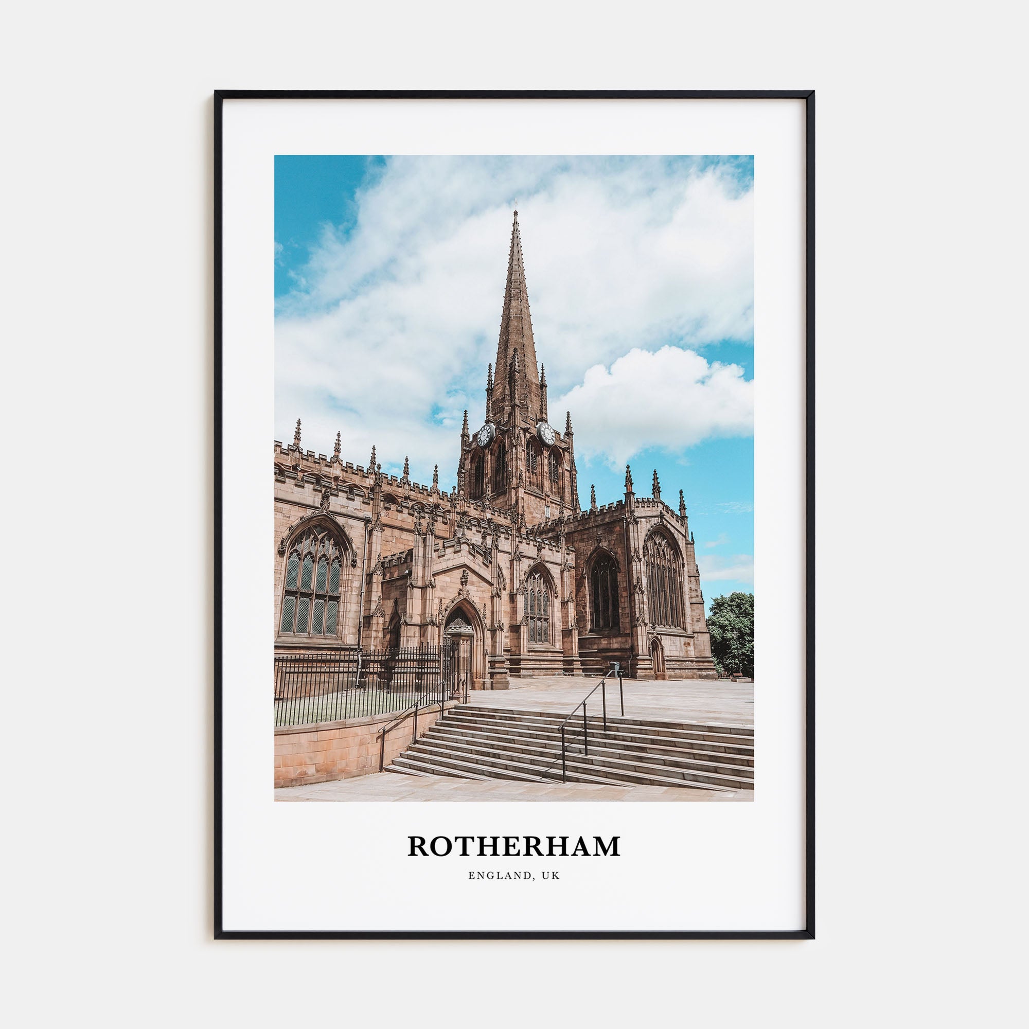 Rotherham Portrait Color Poster