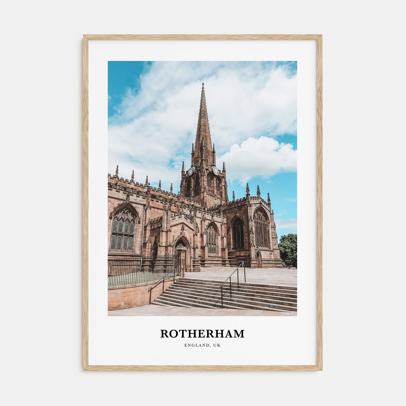 Rotherham Portrait Color Poster