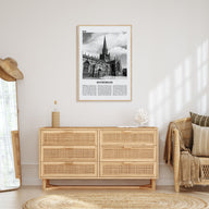 Rotherham Travel B&W Poster