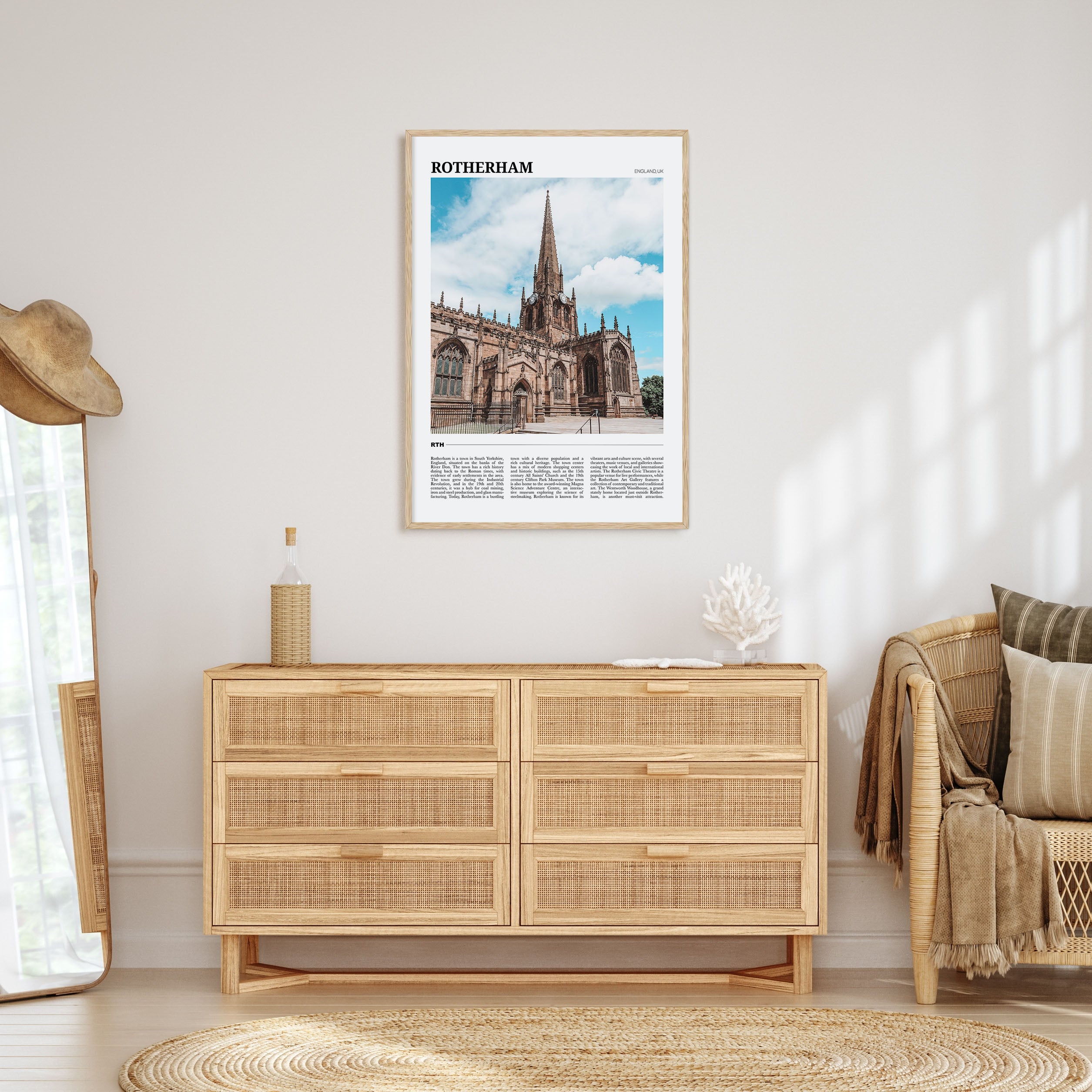 Rotherham Travel Color Poster