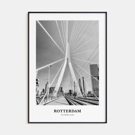 Rotterdam Portrait B&W No 1 Poster