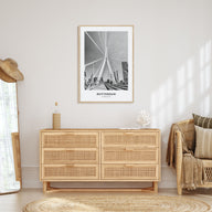 Rotterdam Portrait B&W No 1 Poster