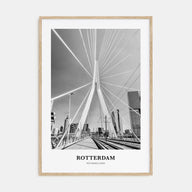 Rotterdam Portrait B&W No 1 Poster