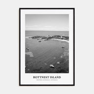 Rottnest Island Portrait B&W Poster