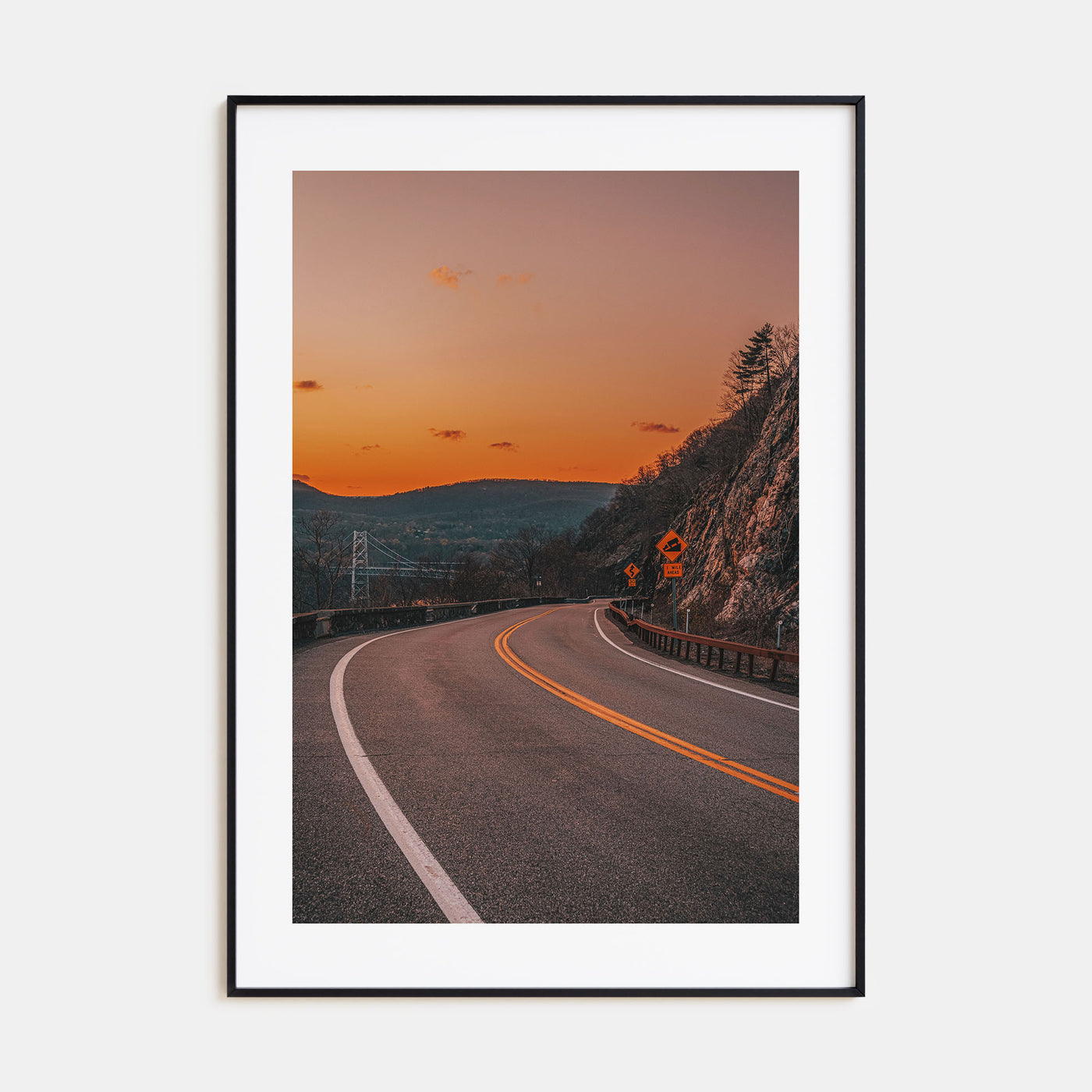 Route 202 Photo Color Poster