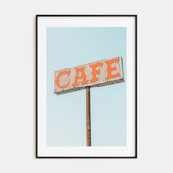 Route 66 Cafe Photo Color Poster