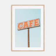 Route 66 Cafe Photo Color Poster