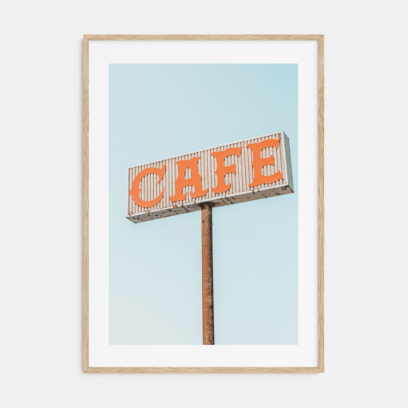 Route 66 Cafe Photo Color Poster