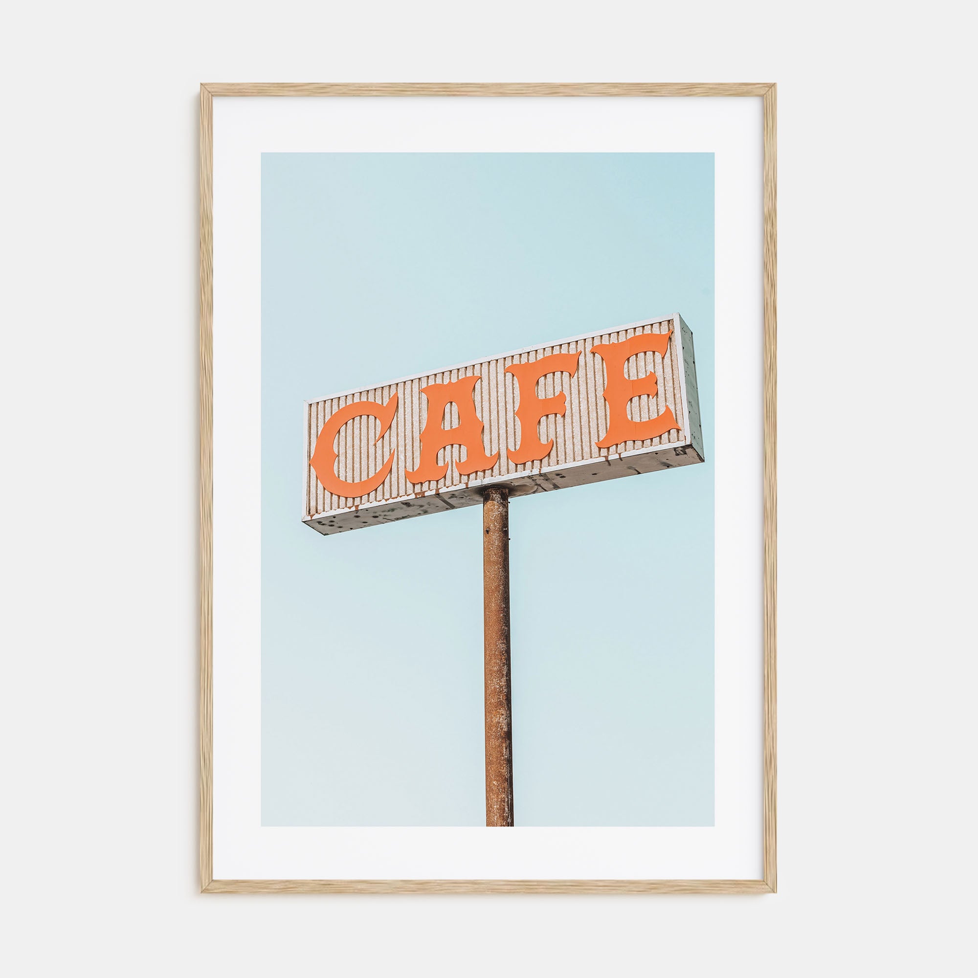 Route 66 Cafe Photo Color Poster