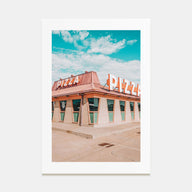 Route 66 Pizza Photo Color Poster