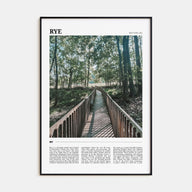 Rye Travel Color Poster