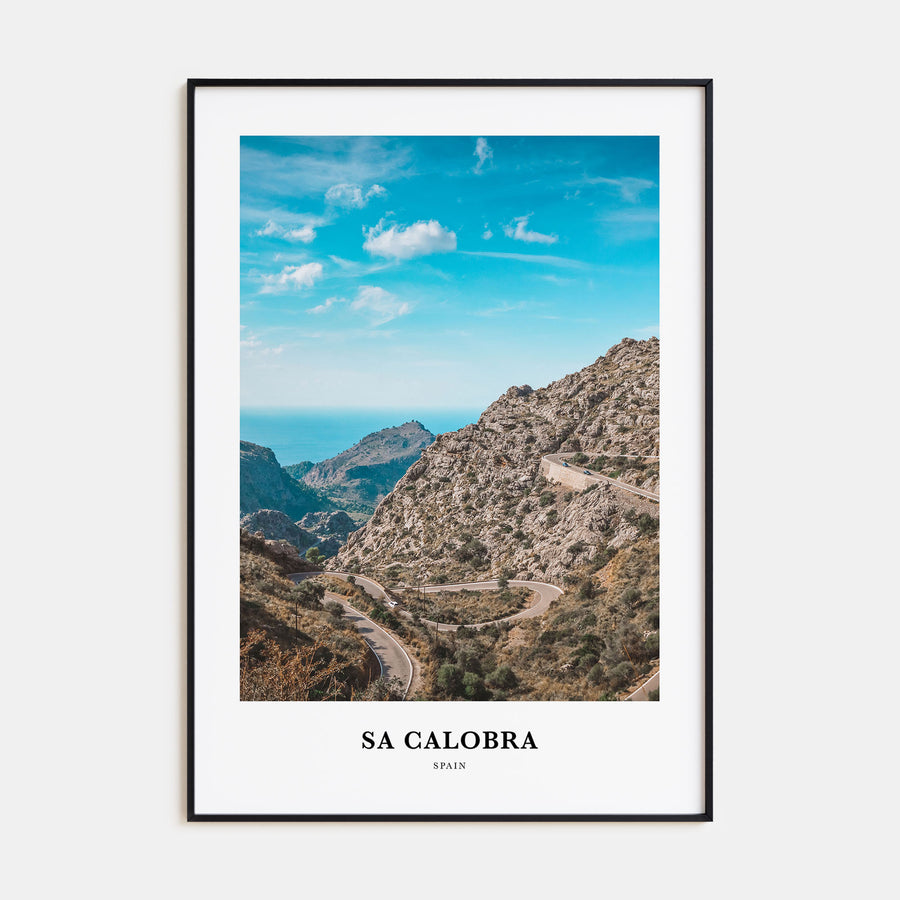 Sa Calobra Portrait Color Poster