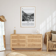 Saba Travel B&W Poster