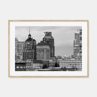Sacramento Landscape B&W Poster