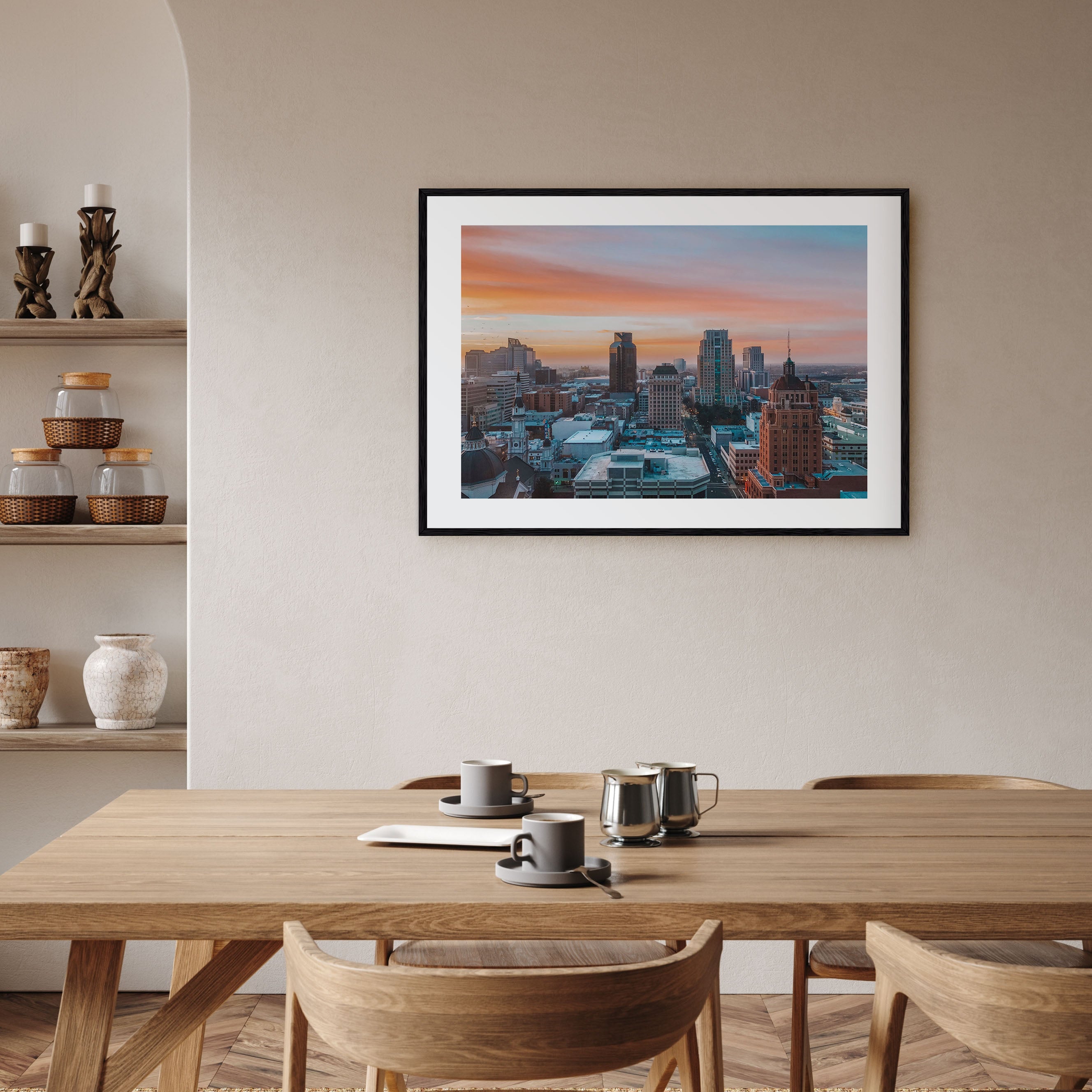 Sacramento Landscape Color Poster