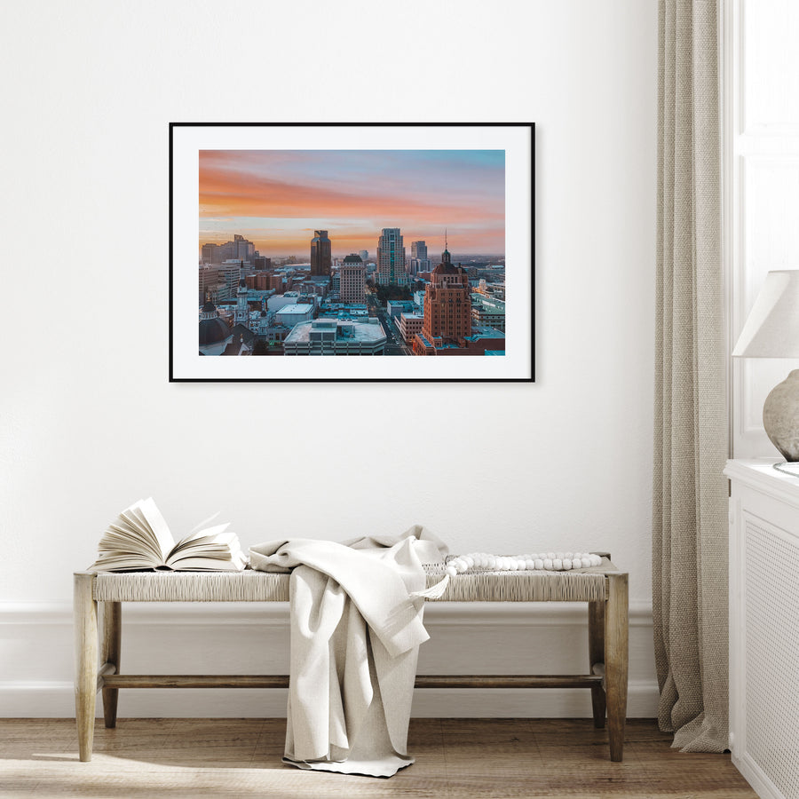 Sacramento Landscape Color Poster