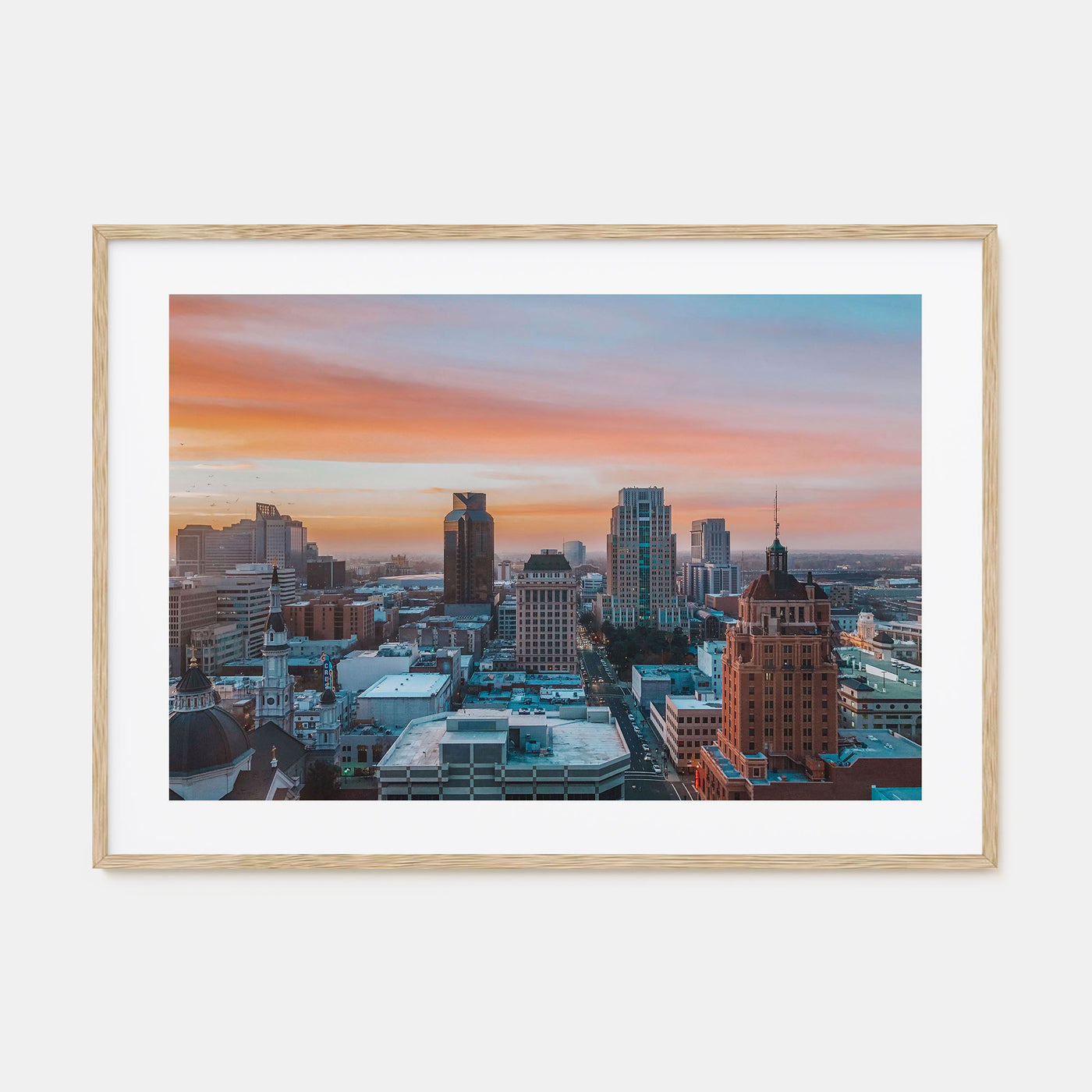 Sacramento Landscape Color Poster