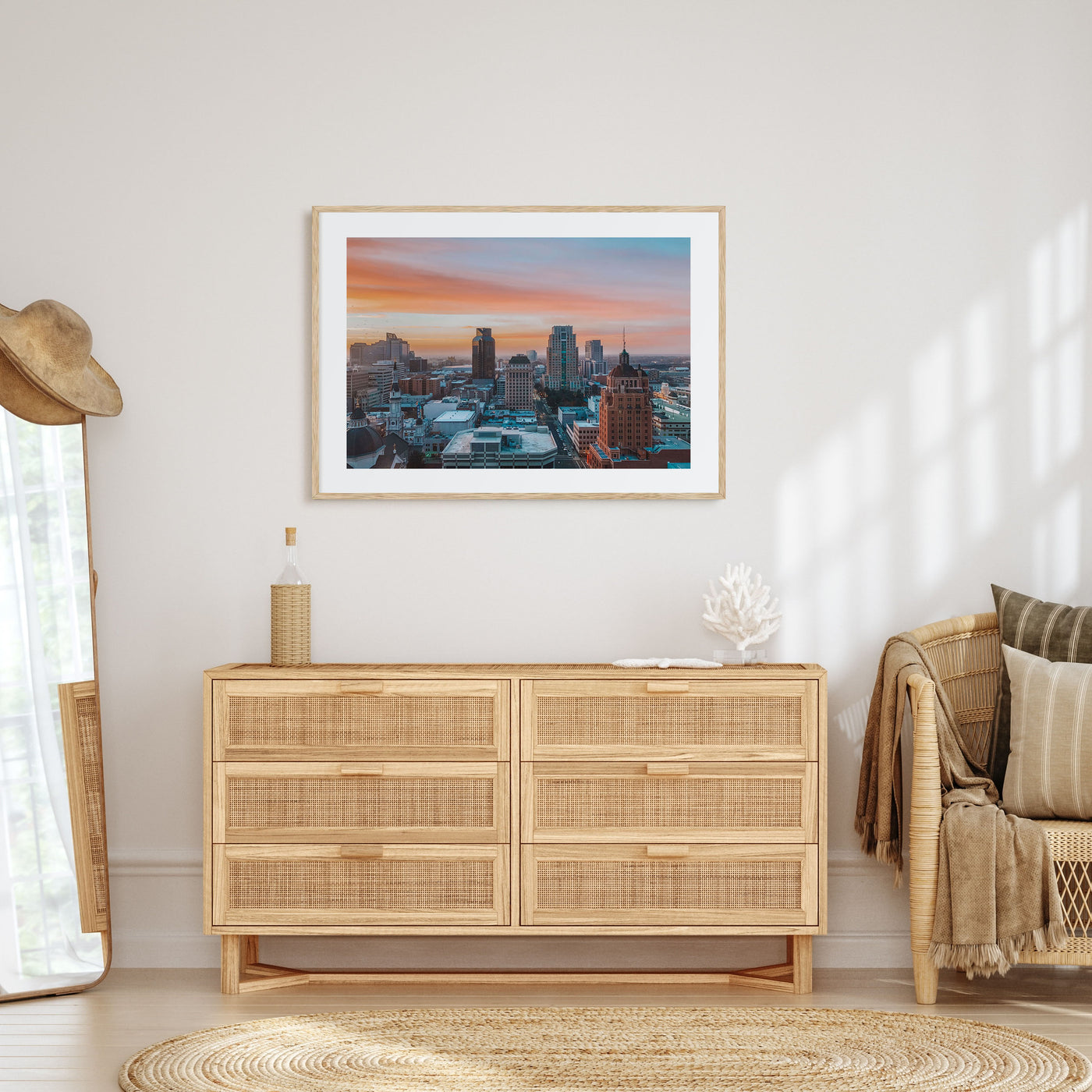 Sacramento Landscape Color Poster