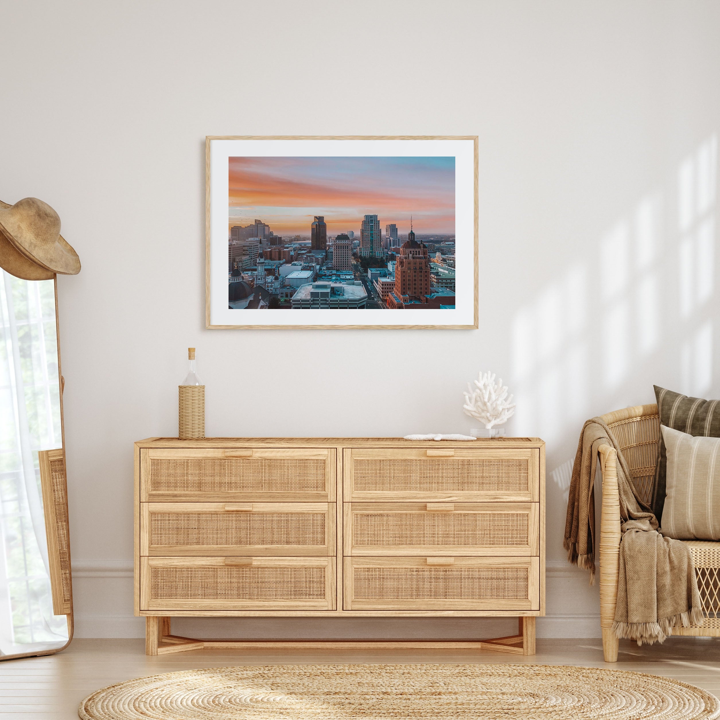 Sacramento Landscape Color Poster