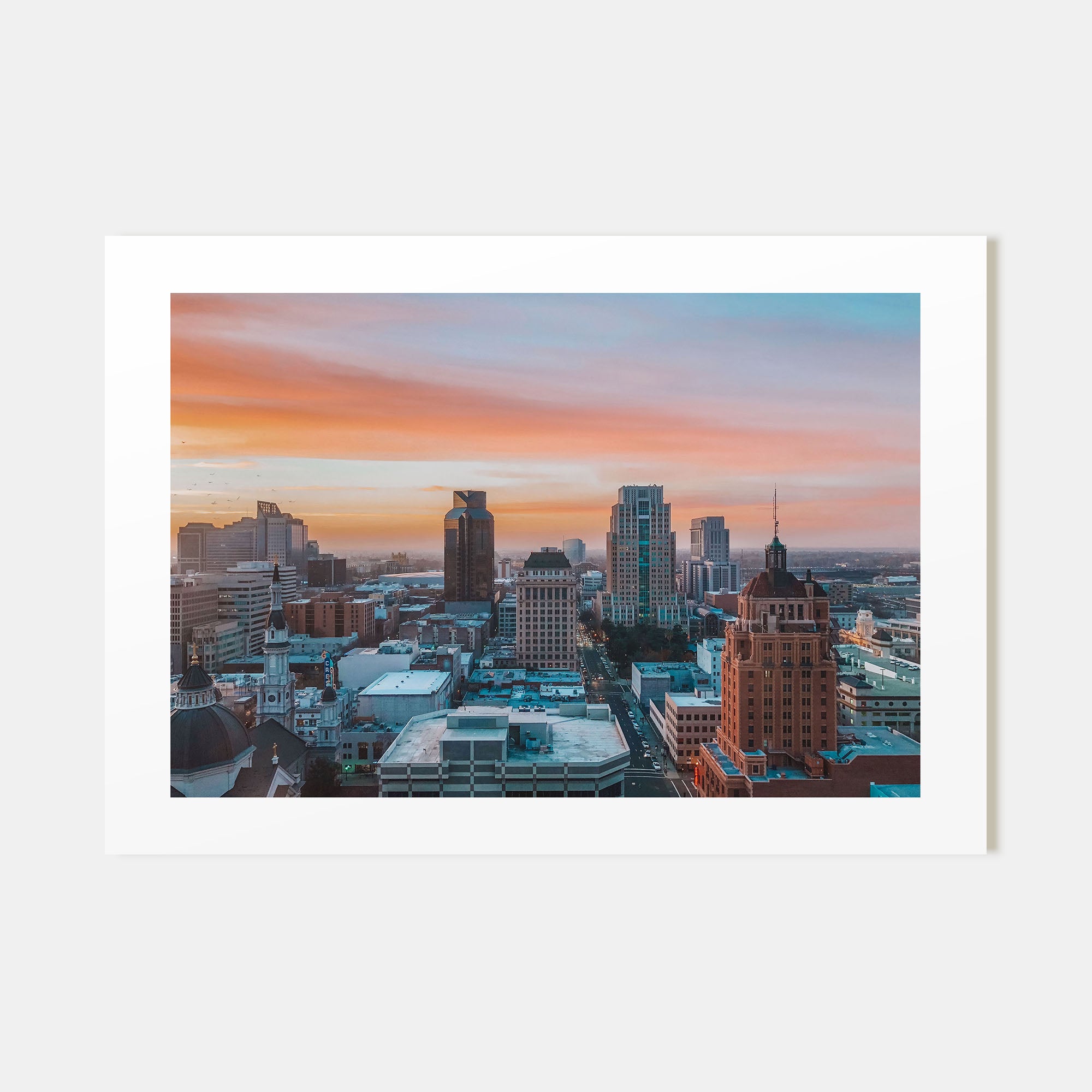 Sacramento Landscape Color Poster