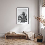 Sacramento Portrait B&W No 1 Poster