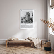 Sacramento Travel B&W No 2 Poster