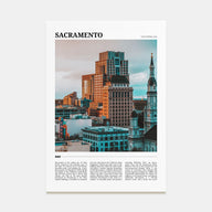 Sacramento Travel Color Poster