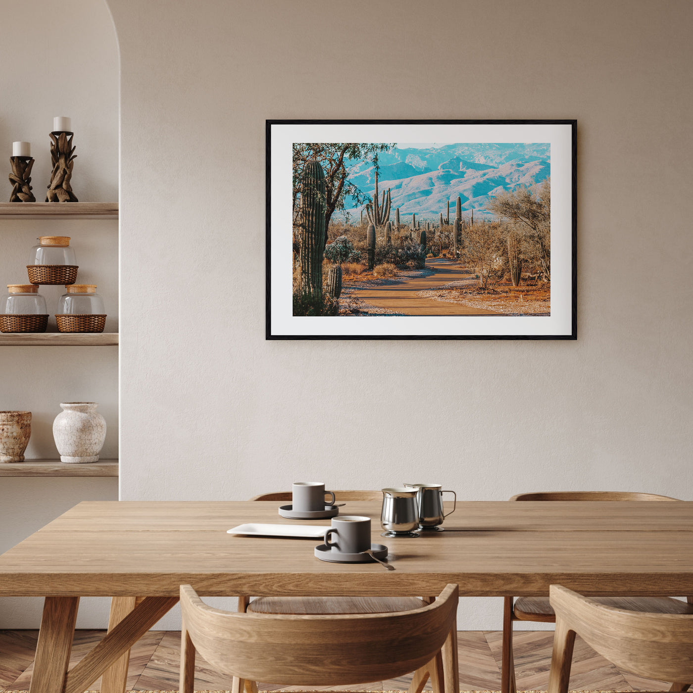Saguaro National Park Landscape Color Poster