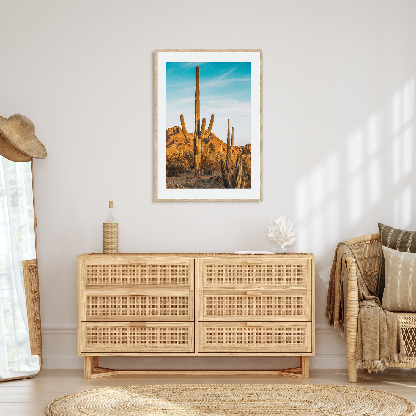 Saguaro National Park Photo Color No 1 Poster