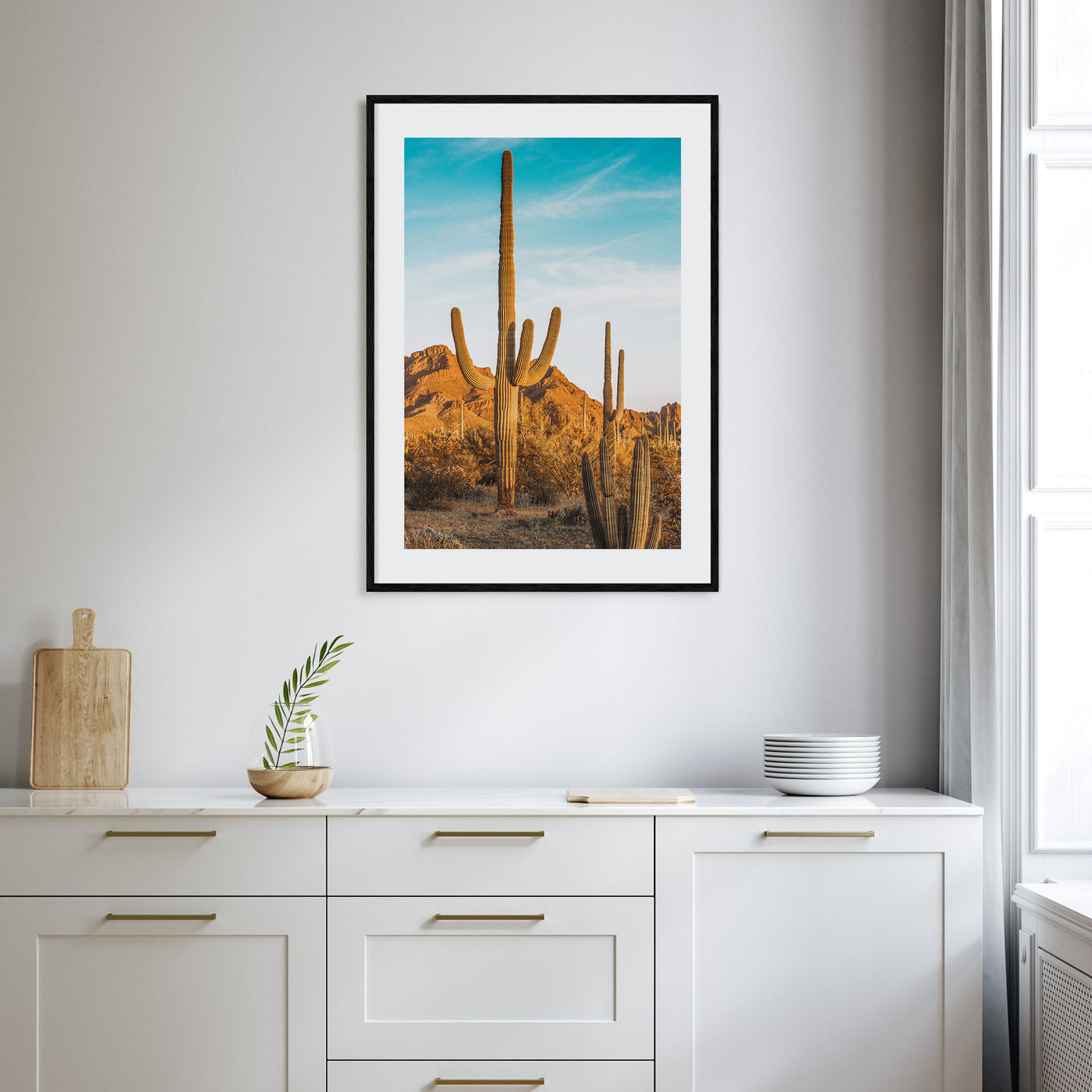 Saguaro National Park Photo Color No 1 Poster