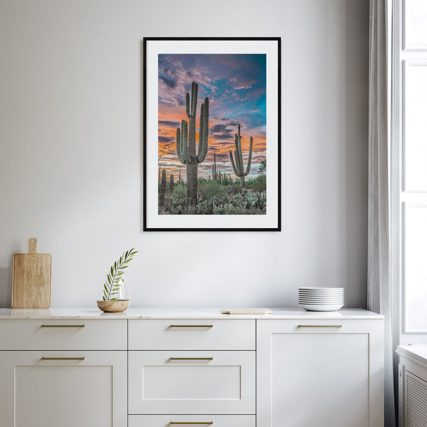 Saguaro National Park Photo Color No 2 Poster