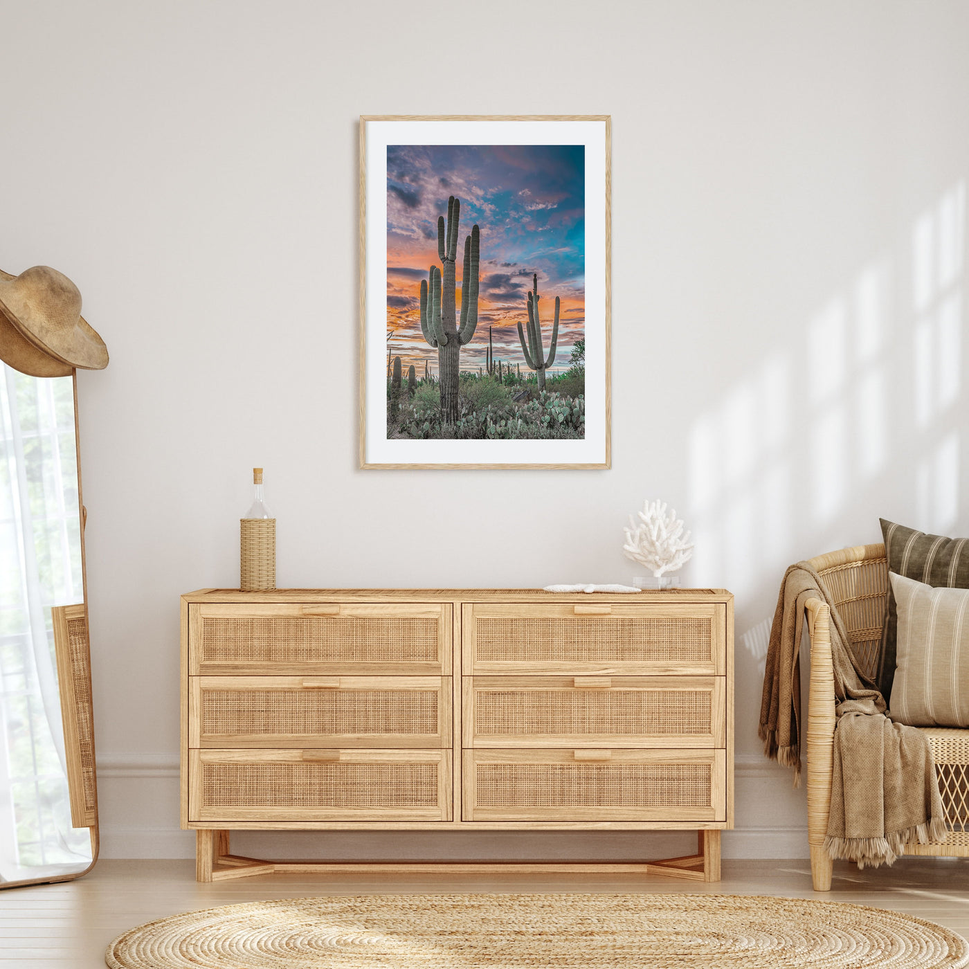 Saguaro National Park Photo Color No 2 Poster